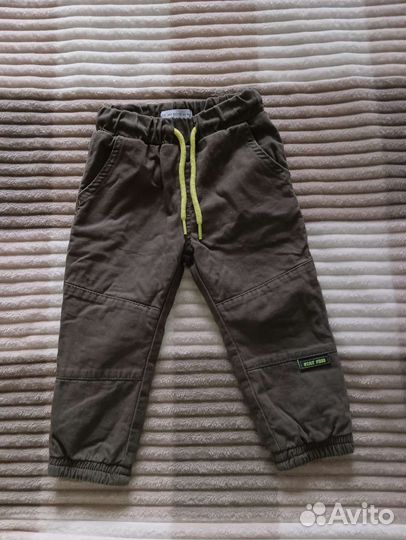 Брюки утеплённые для мальчика