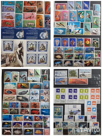 Марки Фран.терр.и Гренландия(Дат)