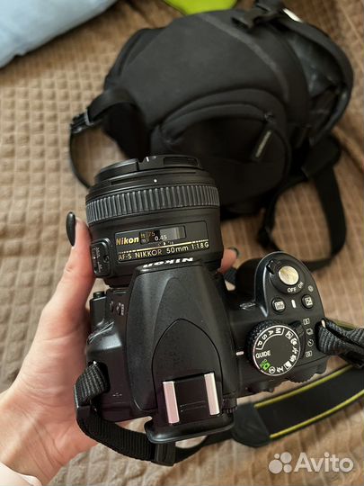 Зерк. фотоаппарат nikon d3100 + объектив 50 мм