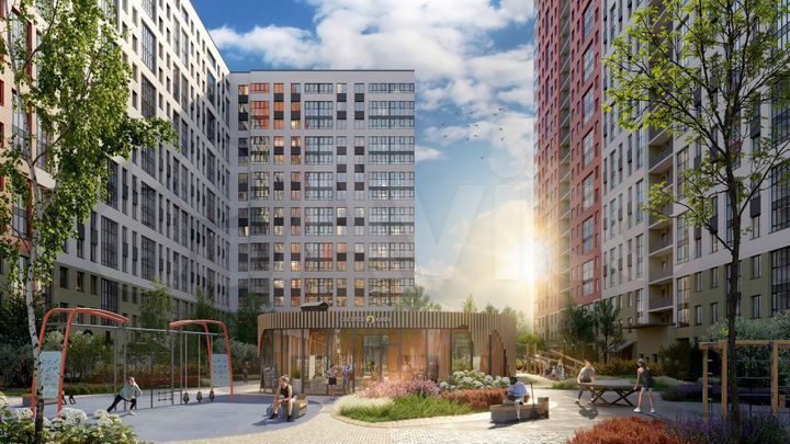 2-к. квартира, 38,6 м², 2/25 эт.