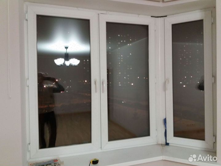 Пластиковое окно с ламинацией