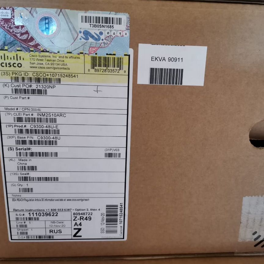 [C9300-48U-E] Коммутатор Cisco C9300-48u-E