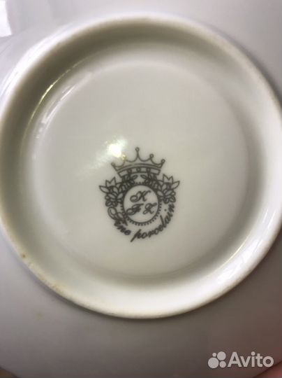 Чайная пара фарфор