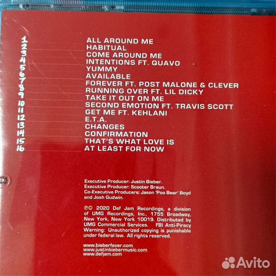 Justin Bieber - Changes/Justice CD