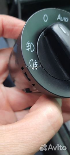 Переключатель света фар пассат б6