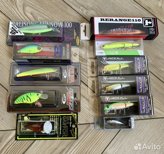 Воблеры Salmon OSP Jackall Jurmu Rapala