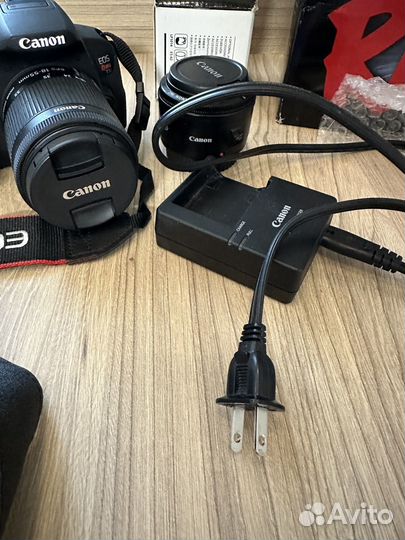 Зеркальный фотоаппарат canon 700d