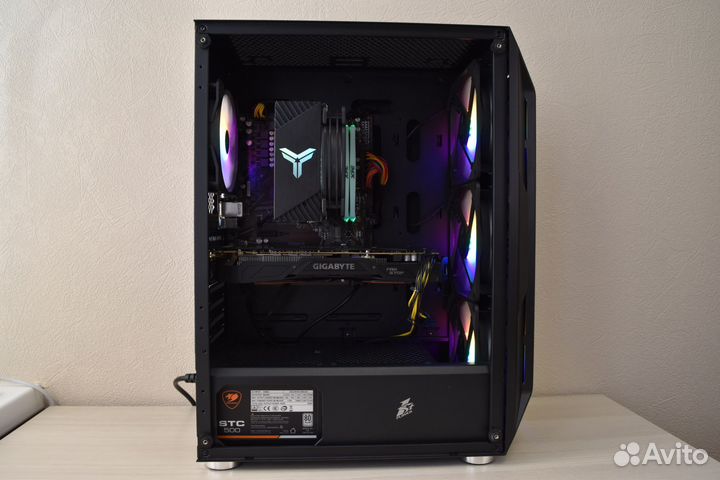 Игровой пк (Ryzen 5 2600 + GTX 1070 8gb)