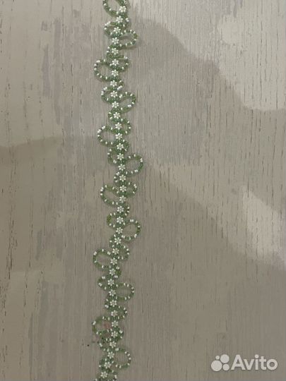 Чокер из бисера