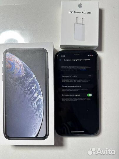 iPhone XR 64gb Black