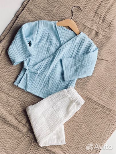 Костюм из муслина на мальчика