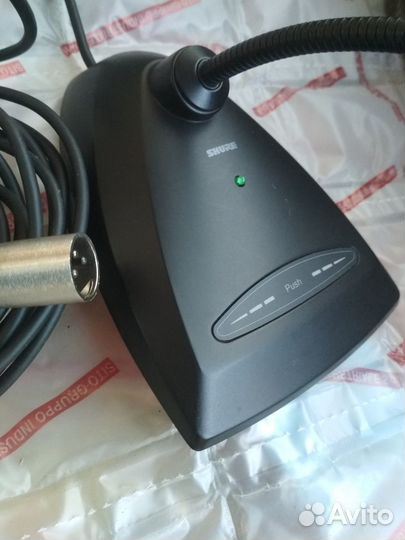 Микрофон настольный shure microflex supercardioid