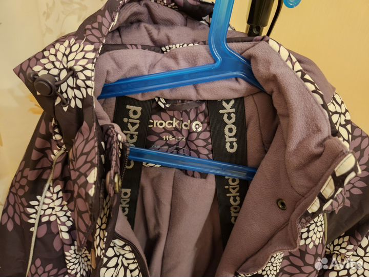 Зимний комбинезон крокид 116 122 на девочку