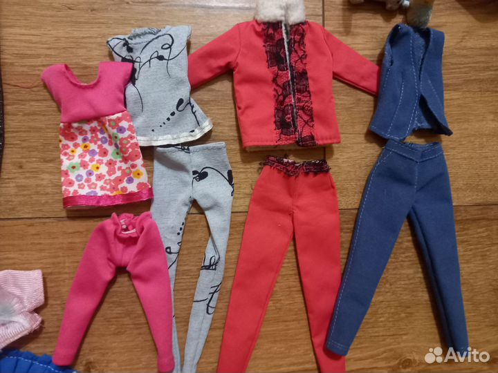 Одежда для кукол барби пакетом