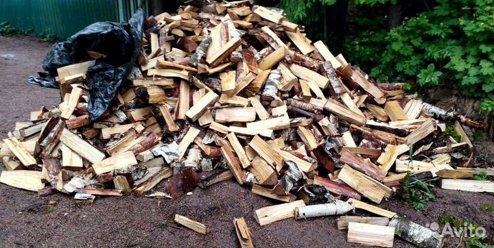 Дрова Березовые в наличии в Выборге