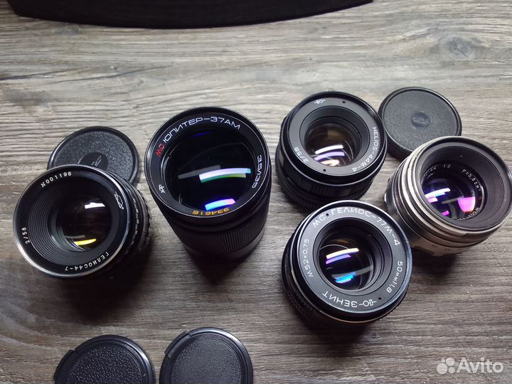 Юпитер 37ам мс, мир 20, Гелиос 77м-4,44-7, 44 п 13