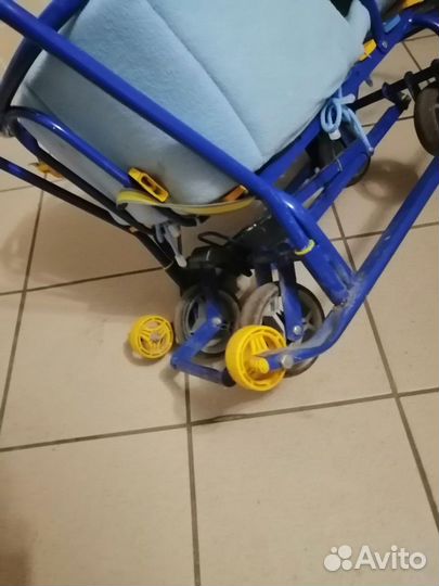 Детские санки коляска