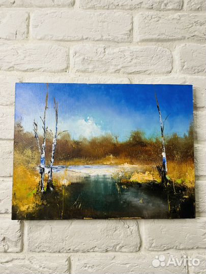 Картина маслом: Весна приходит