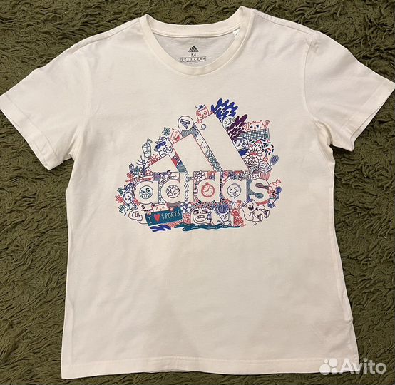 Футболки Adidas, M-L, 44-46, оригинал