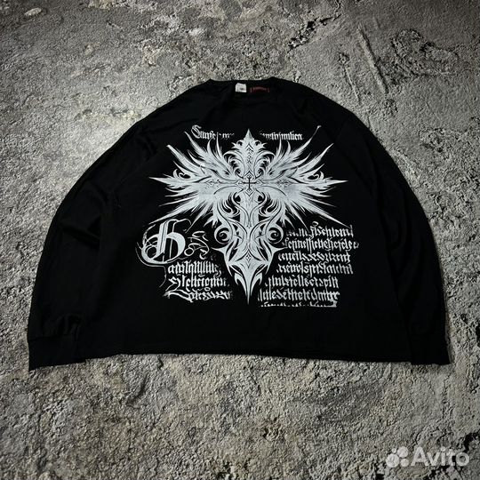 Готический Лонгслив (Affliction, Gothic type)