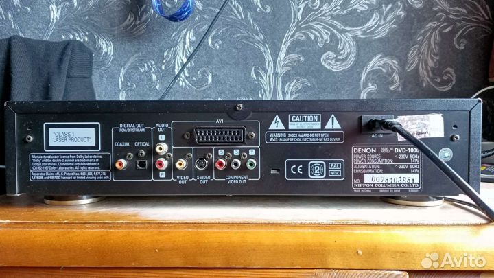 CD дека/DVD плеер Denon DVD-1000