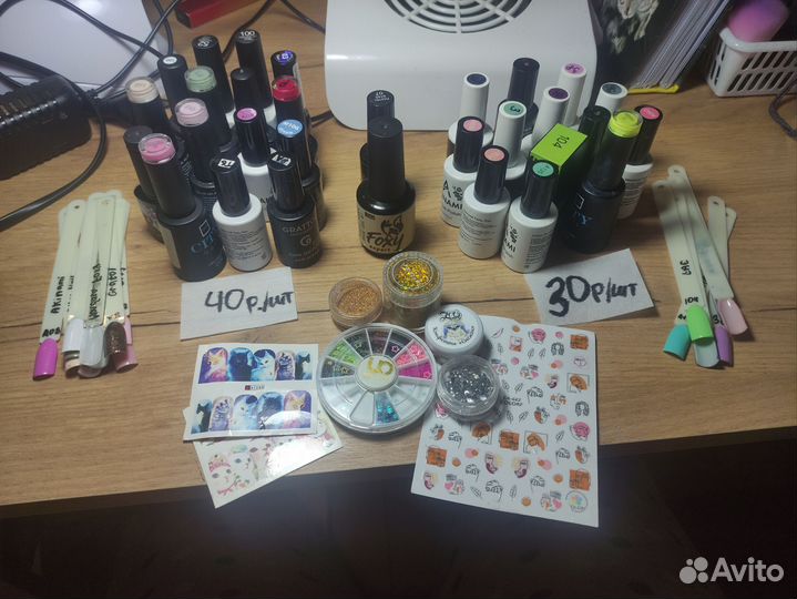 Маникюрный набор гель лаки