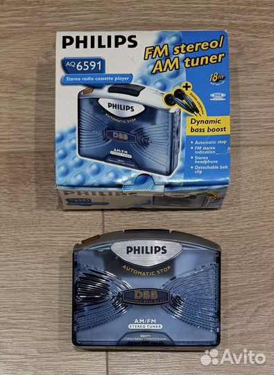 Кассетный плеер philips