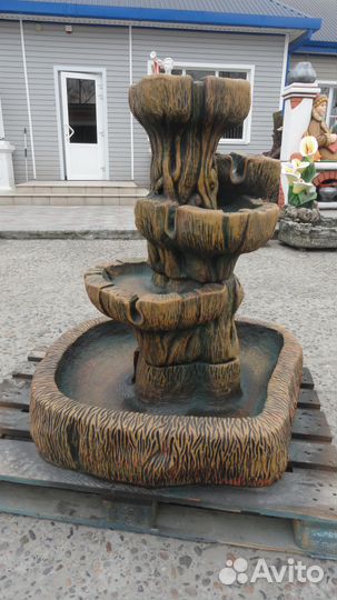 Декоративный фонтан из высокопрочного бетона