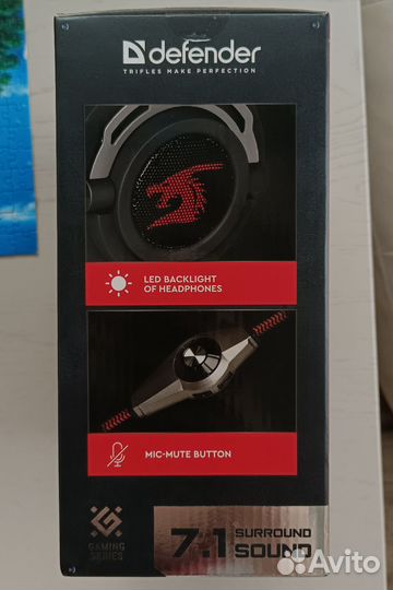 Игровые наушники Defender Aspis