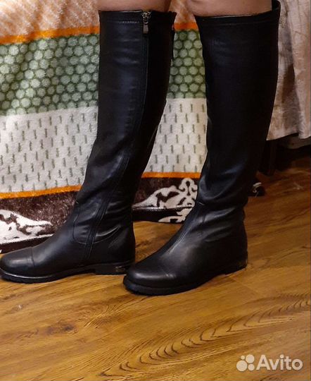 Сапоги женские,натуральная кожа