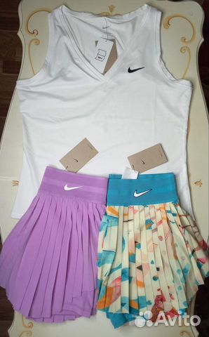 Nike 2 юбки +майка для тенниса объявление продам