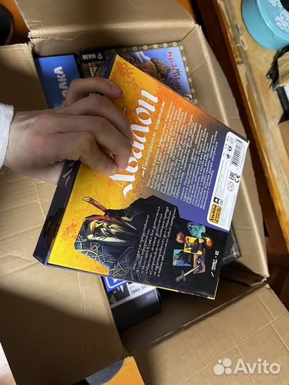 Коллекция настольных игр с деффектами