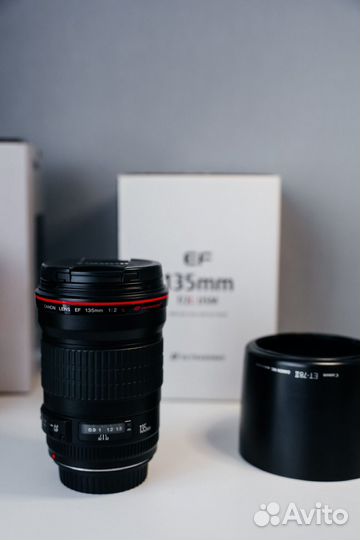 Объектив canon ef 135mm 2.0