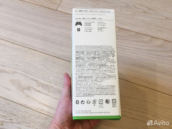 Геймпад xbox series / Джойстик xbox Shock Blue