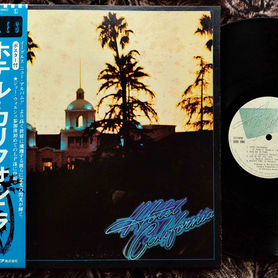 Eagles – Hotel California – оригинал Japan 1976 v1