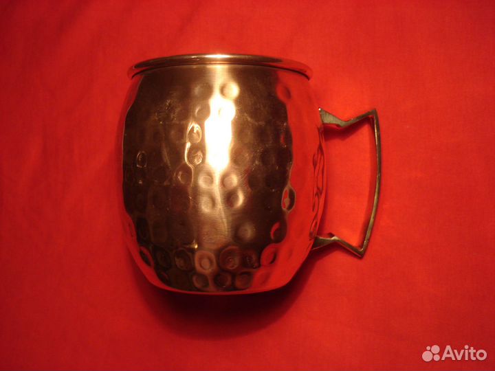 Кружка Зож Медь Аюрведа Коллекционная Медная Индия