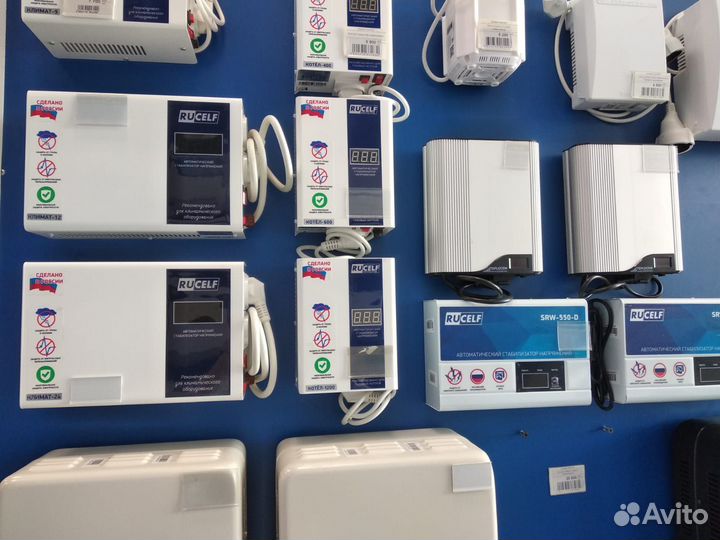 Стабилизатор Rucelf SRW-12000-D по akцuu