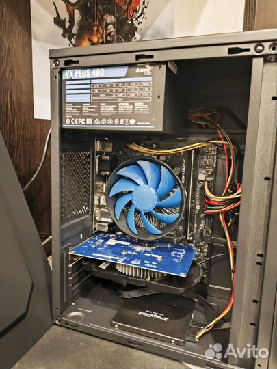 Игровой пк (i3-9100F+GT1030+8 DDR4+256 SSD)