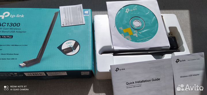 USB WiFi адаптер TP-Link Archer T3U Plus