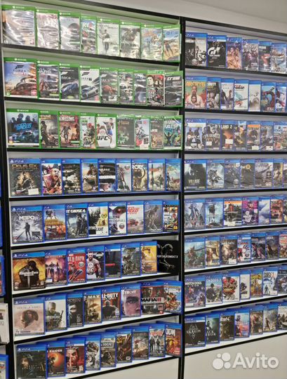Игры на PS4 обмен