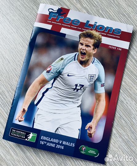 Match Magazine England Football
