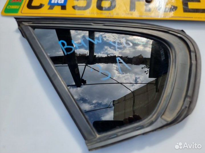 Стекло глухое заднее левое Bmw X6 E71 N63 4 2008