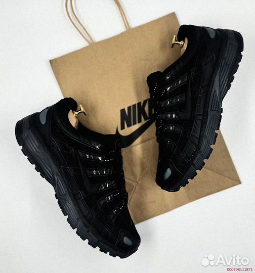 Черные кроссовки Nike P-6000 для стиля и комфорта