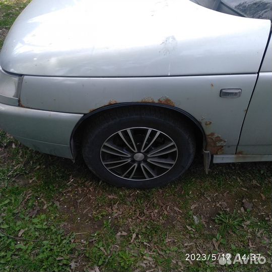 Крыло Ваз 2110 переднее Цвет Снежная Королева