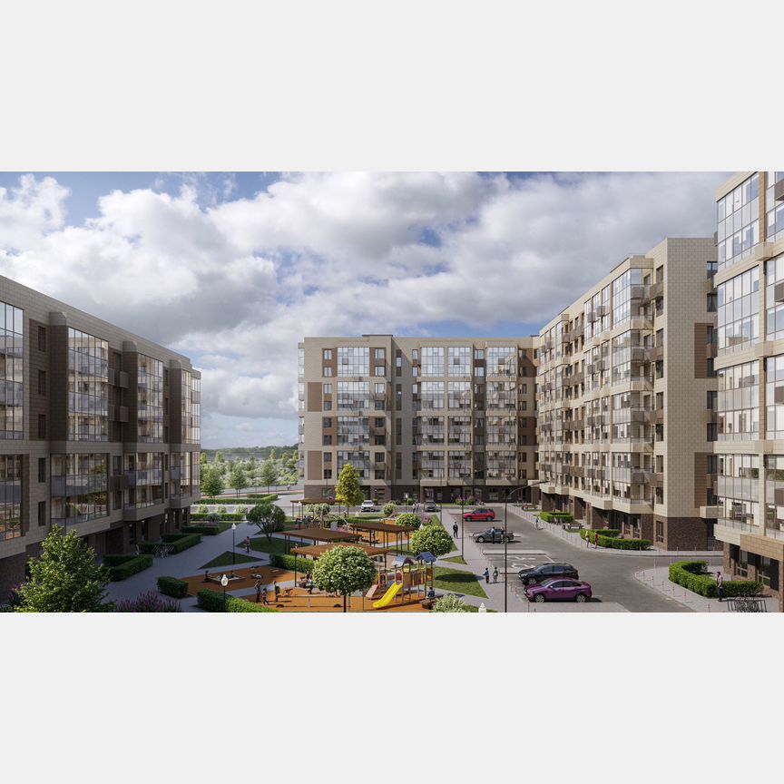 1-к. квартира, 41,8 м², 6/9 эт.