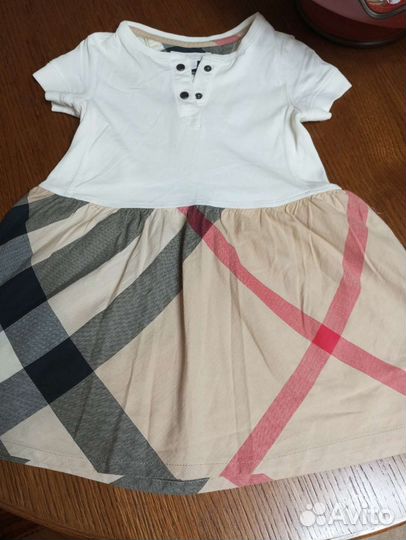 Платье burberry для девочки