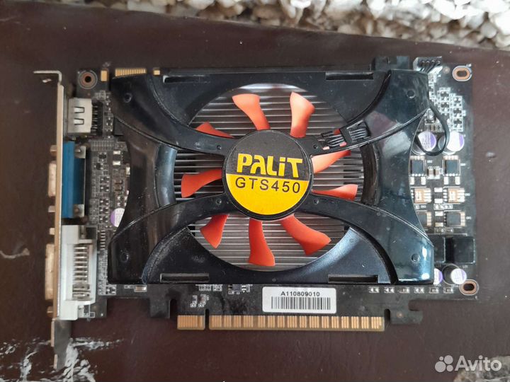 Видеокарта palit gts 450