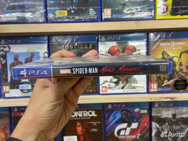 Spider-Man Miles Morales игра PS4