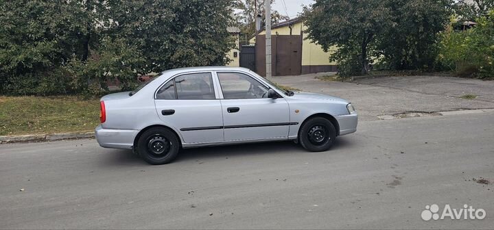 Hyundai Accent 1.5 МТ, 2007, 203 000 км