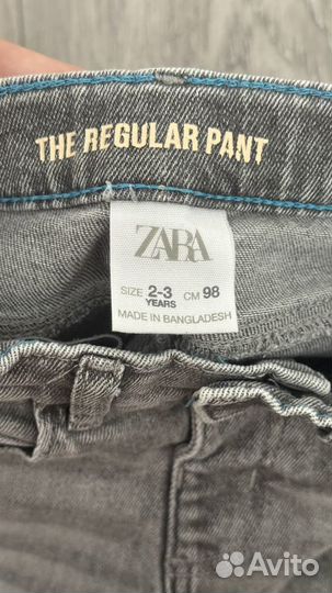 Джинсы Zara детские 98